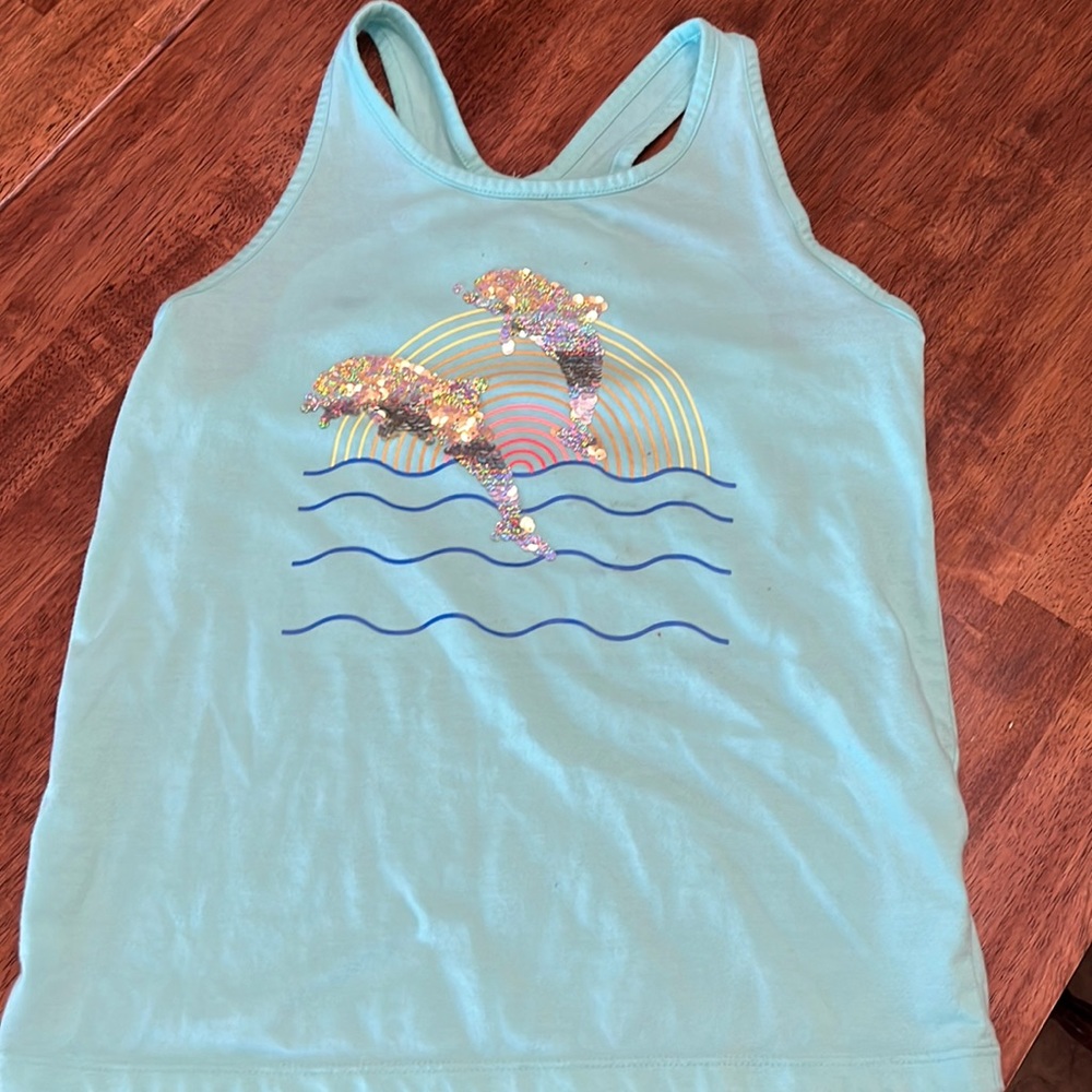Cat & Jack tank top little girls size 10/12